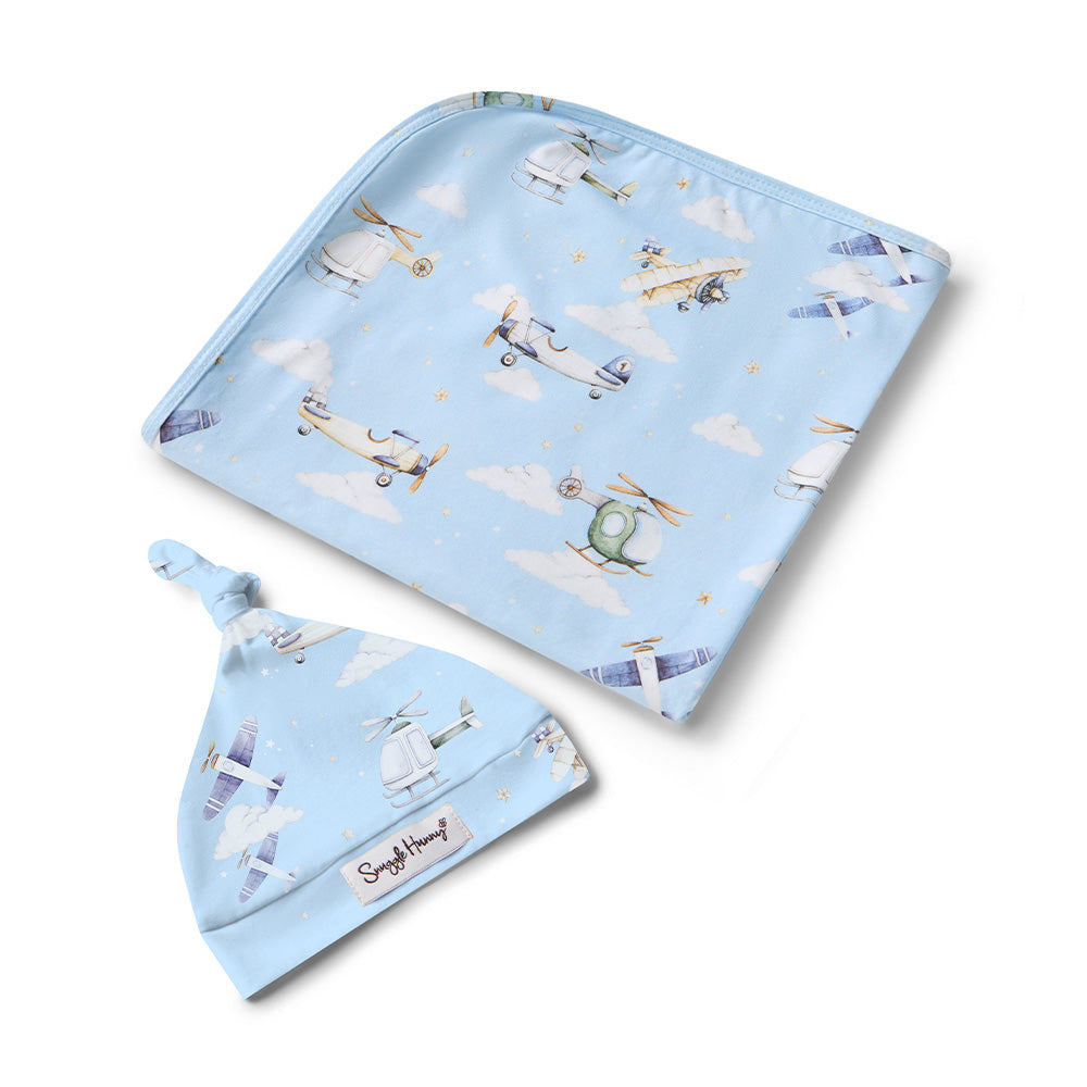 Stretch Cotton Baby Wrap set