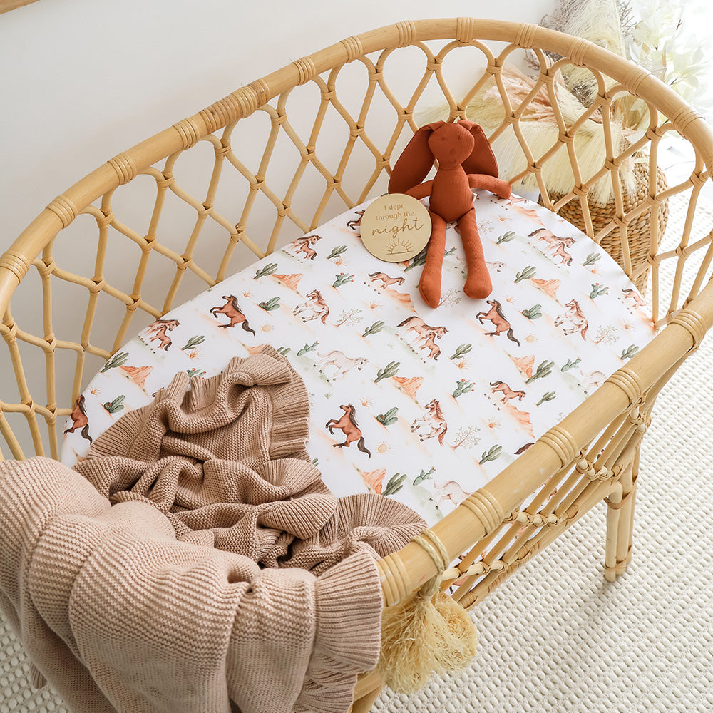 Snuggle Hunny Organic Fitted Bassient Sheet