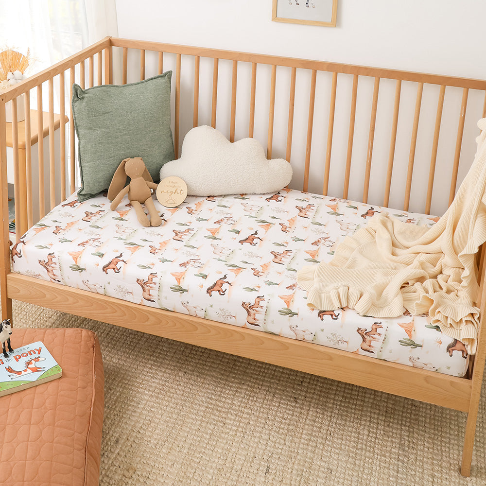 Organic Fitted Cot Sheet