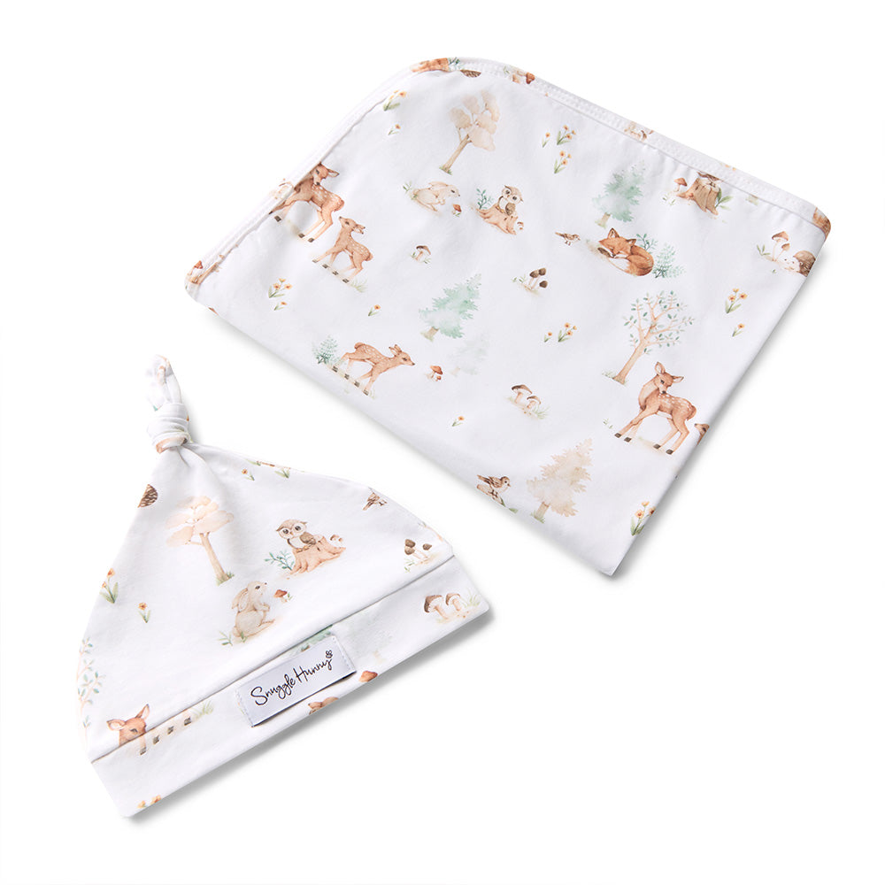 Stretch Cotton Baby Wrap set