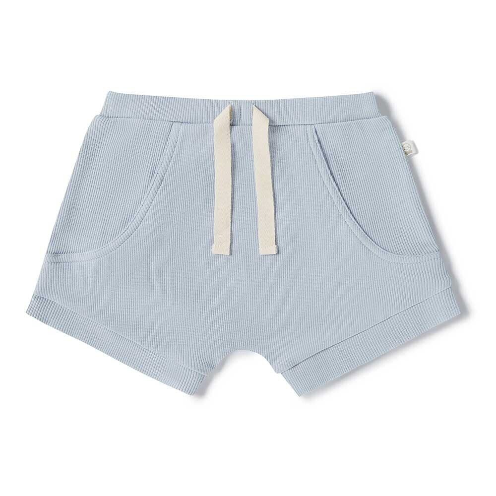 Organic Cotton Rib Shorts