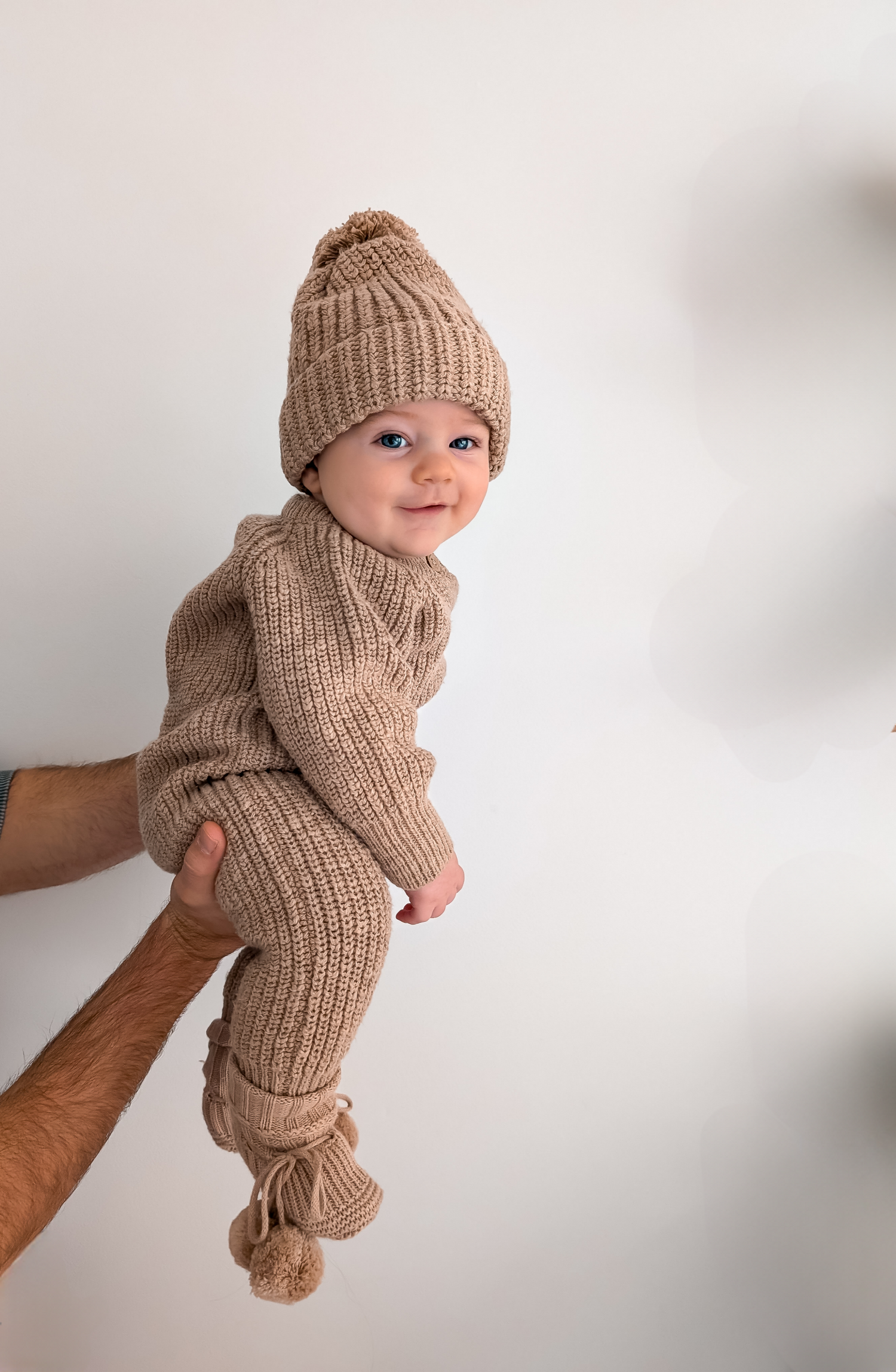 Chunky Textured Knit Beanie