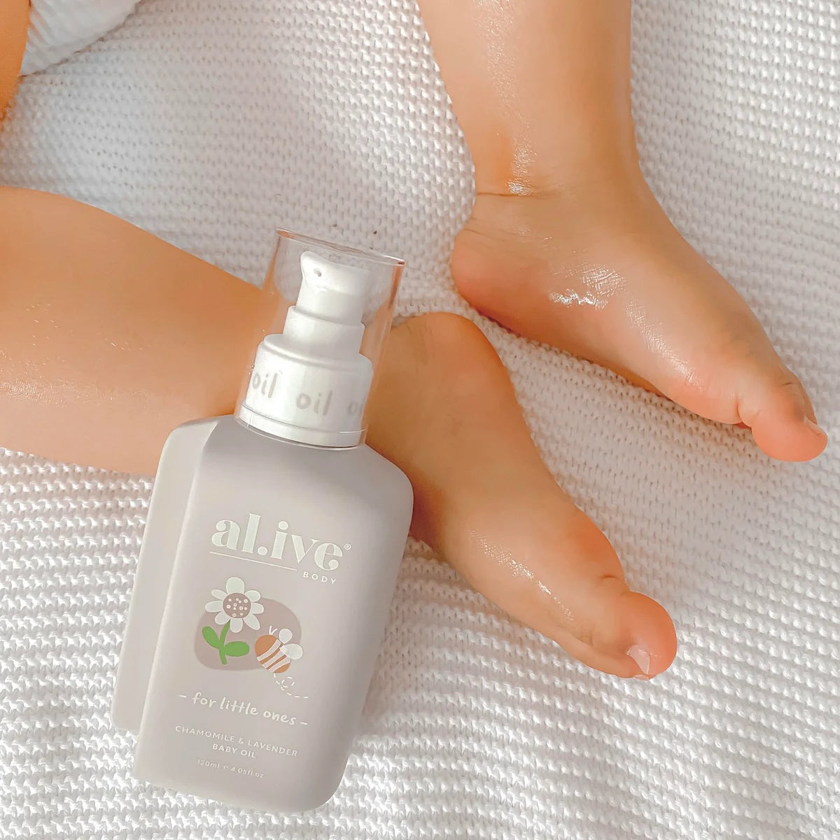 Baby oil chamomile & lavender