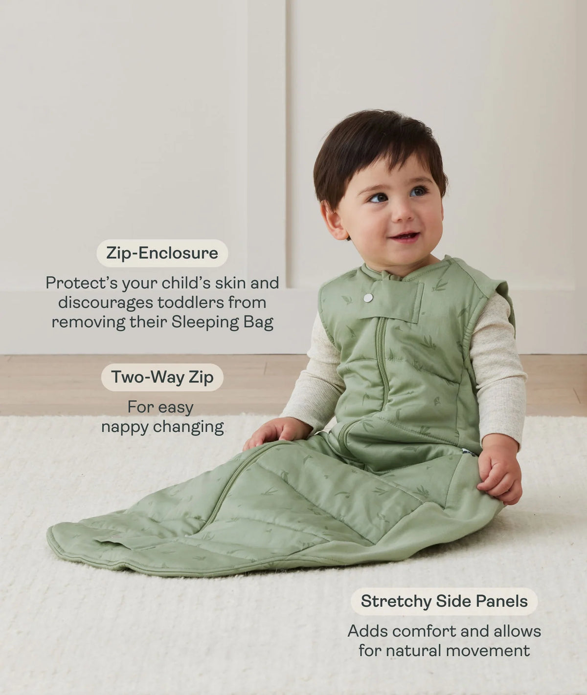 Premium Sleeping Bag 1.0 TOG Lullaby