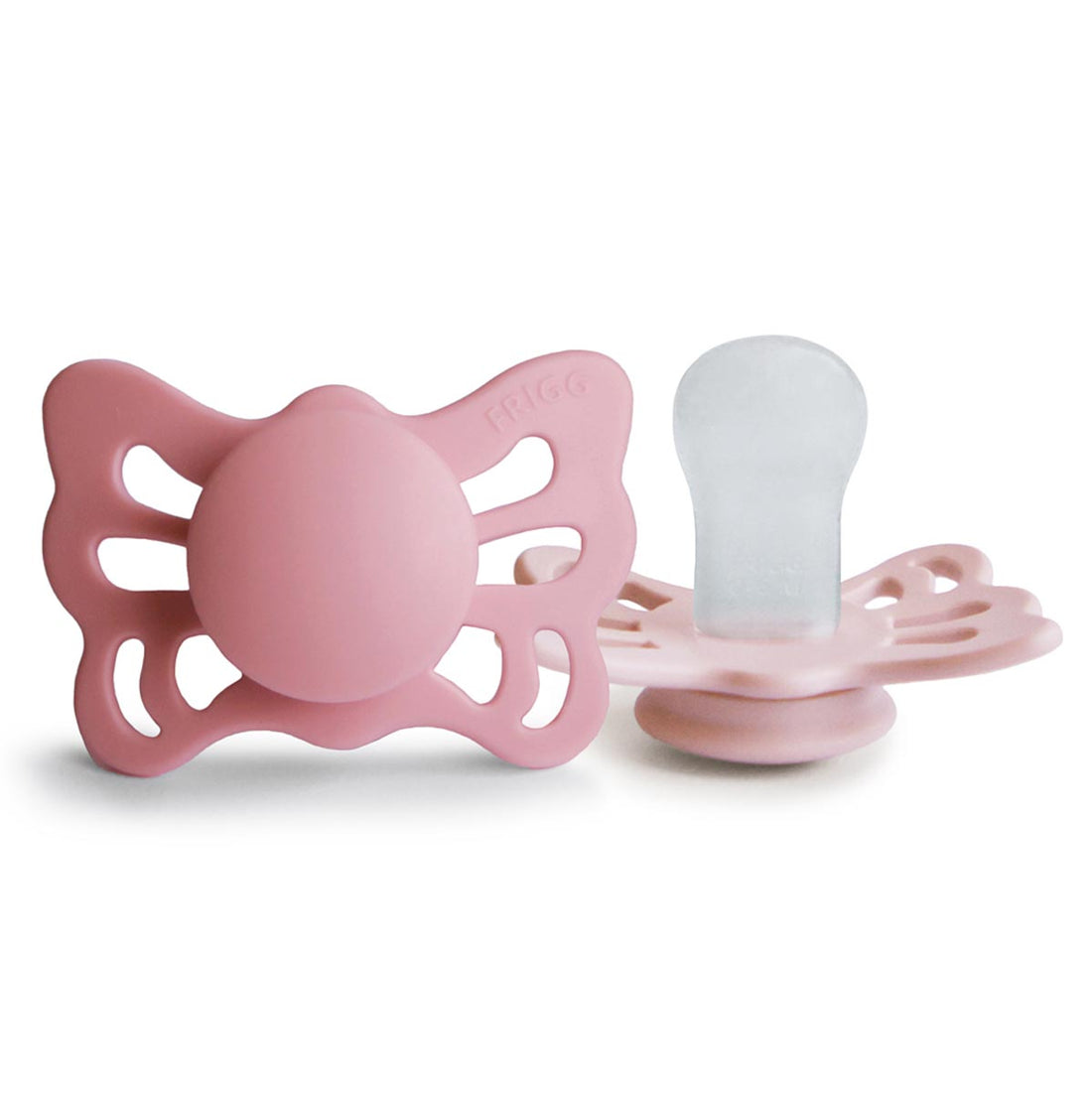 FRIGG Butterfly Pacifier 2 Pack Silicone 0-6 Months