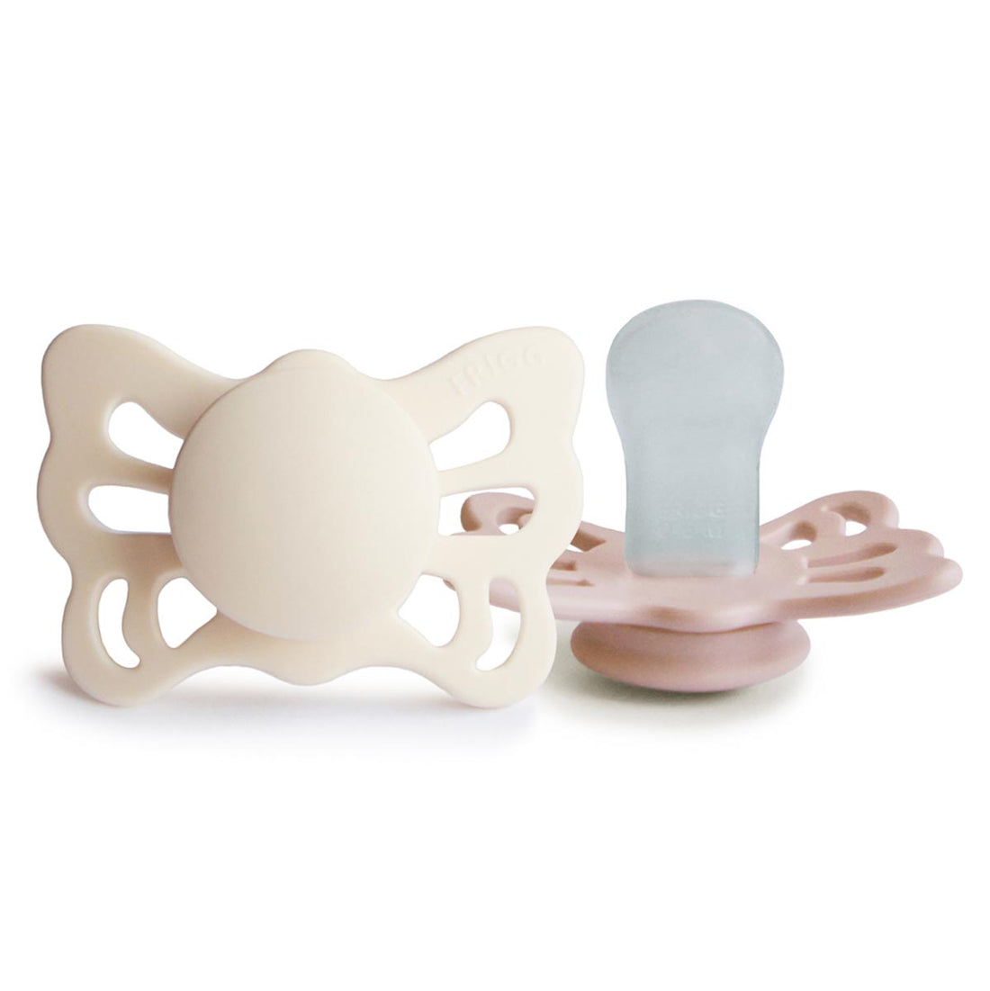 FRIGG Butterfly Pacifier 2 Pack Silicone 0-6 Months