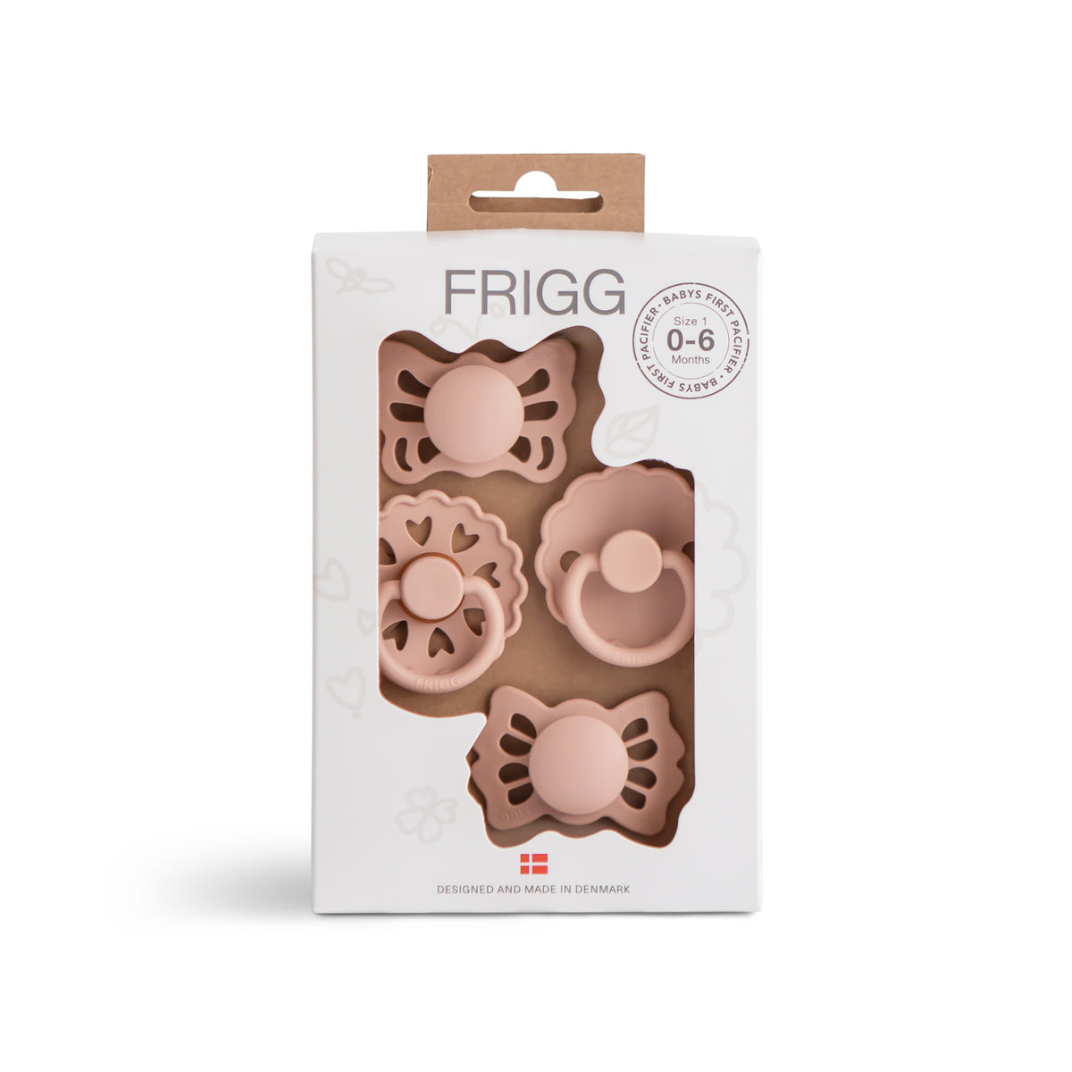 FRIGG Baby's First Pacifier 0-6 Months