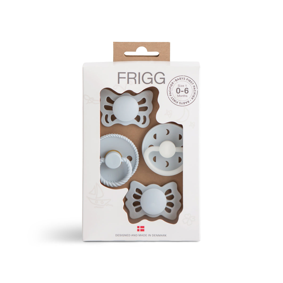 FRIGG Baby's First Pacifier 0-6 Months