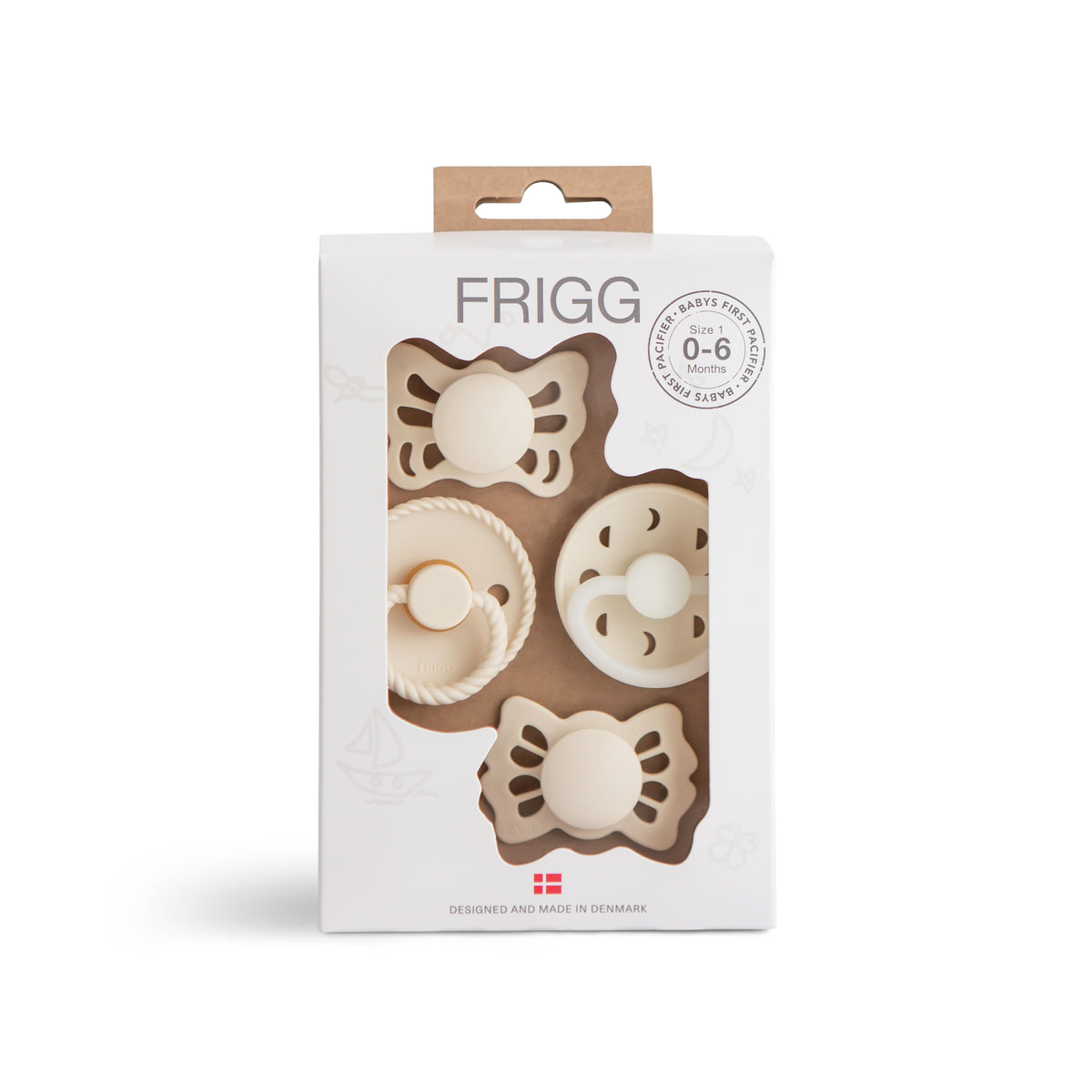 FRIGG Baby's First Pacifier 0-6 Months