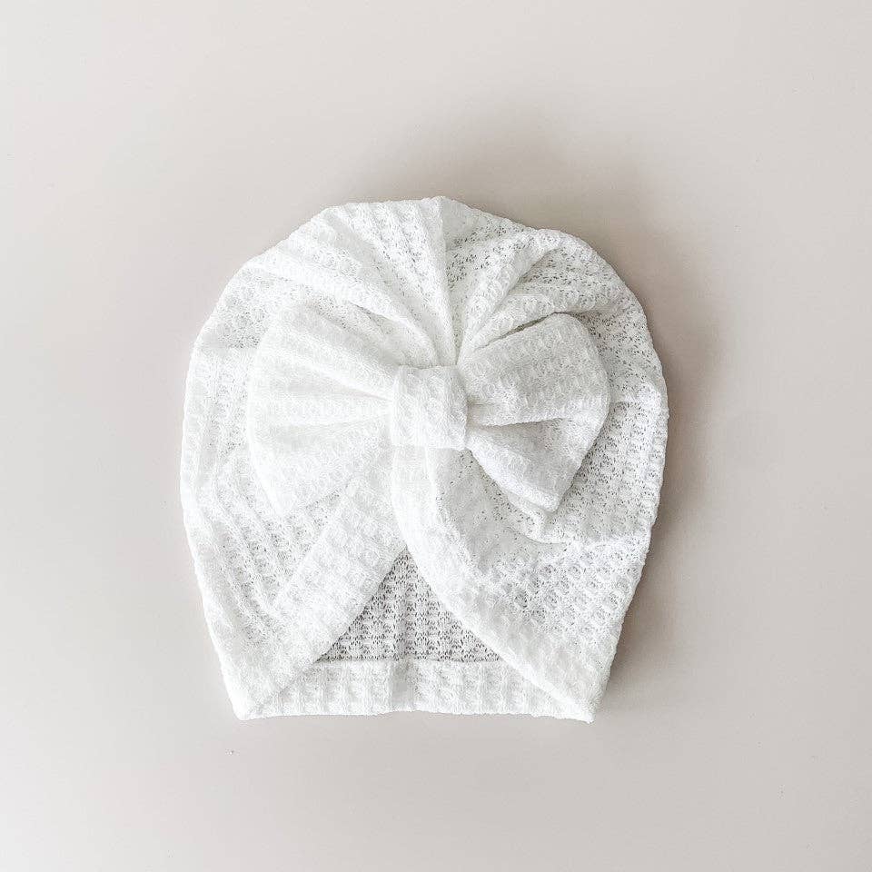 Waffle Bow Turban