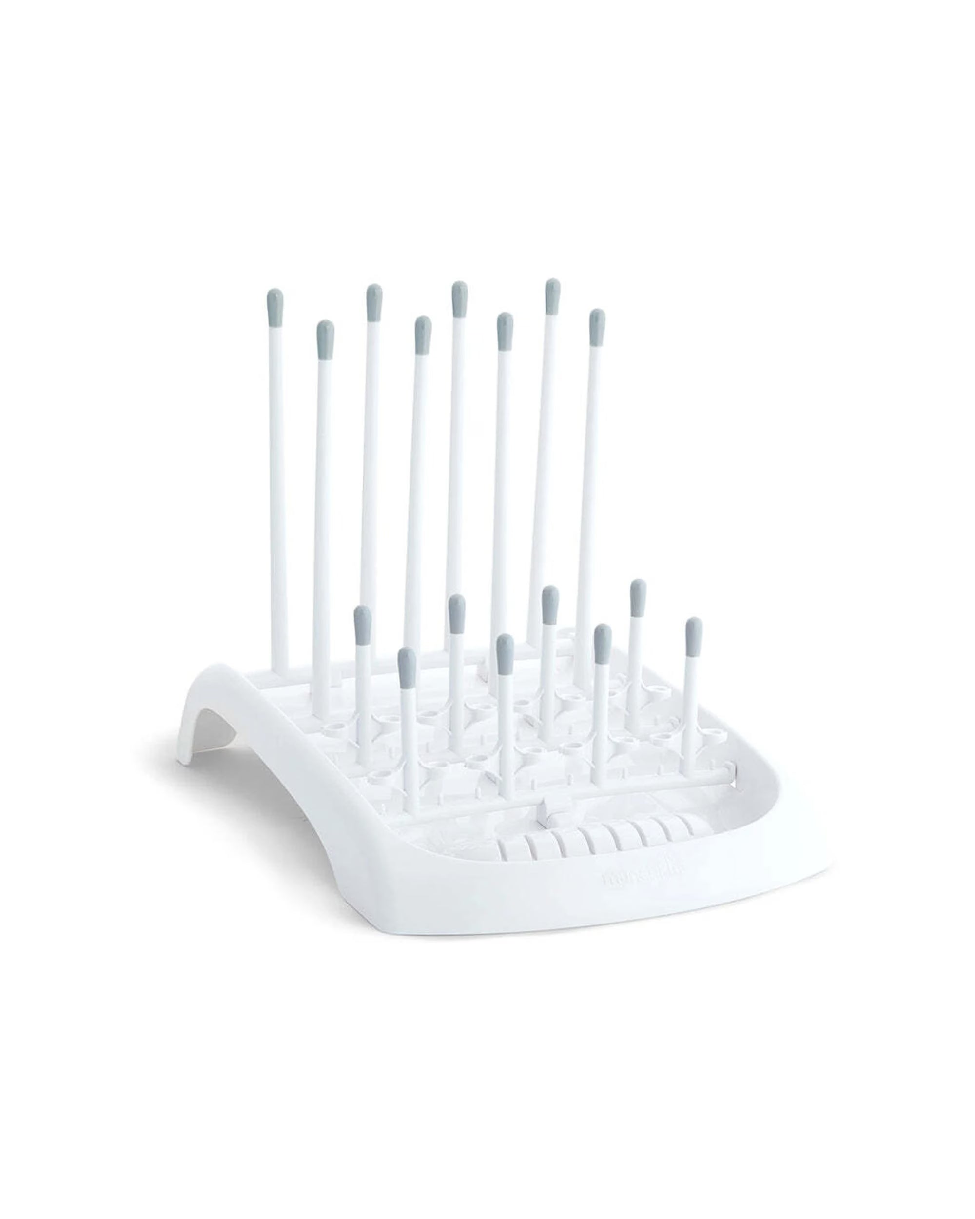 Munchkin Fold-up Adjustable Anti-scratch Baby Bottle Cup Straw Air Drying Rack