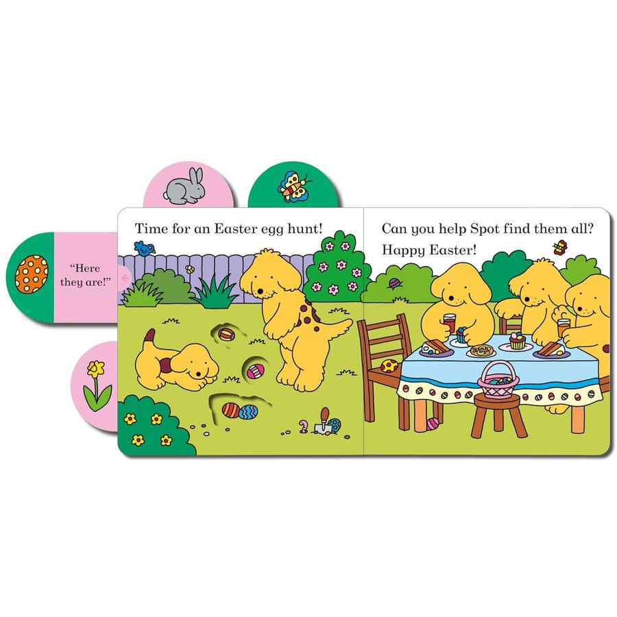 Spot's Happy Easter: A pull-the-tab board book Board book – Picture Book