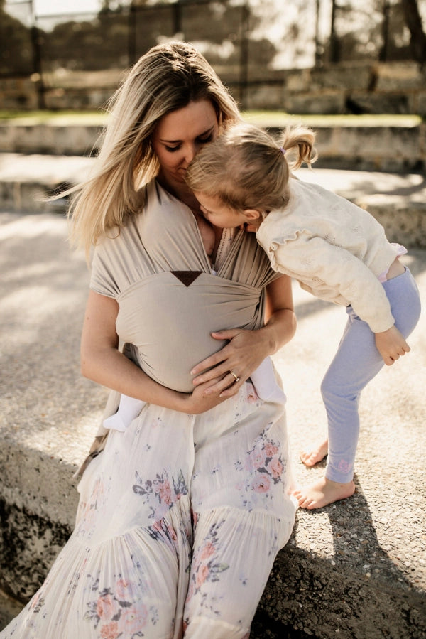 Vixsa Taupe Wrap Carrier