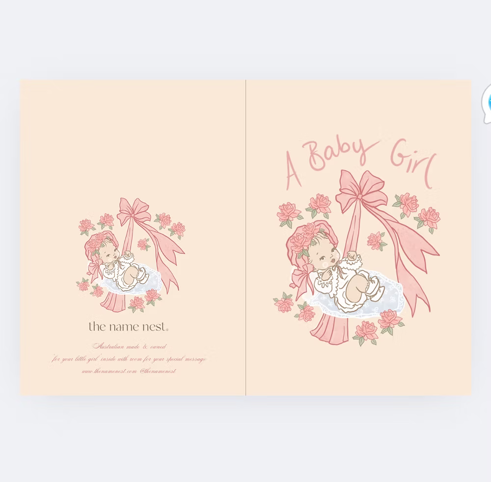 Baby Heirloom Cards