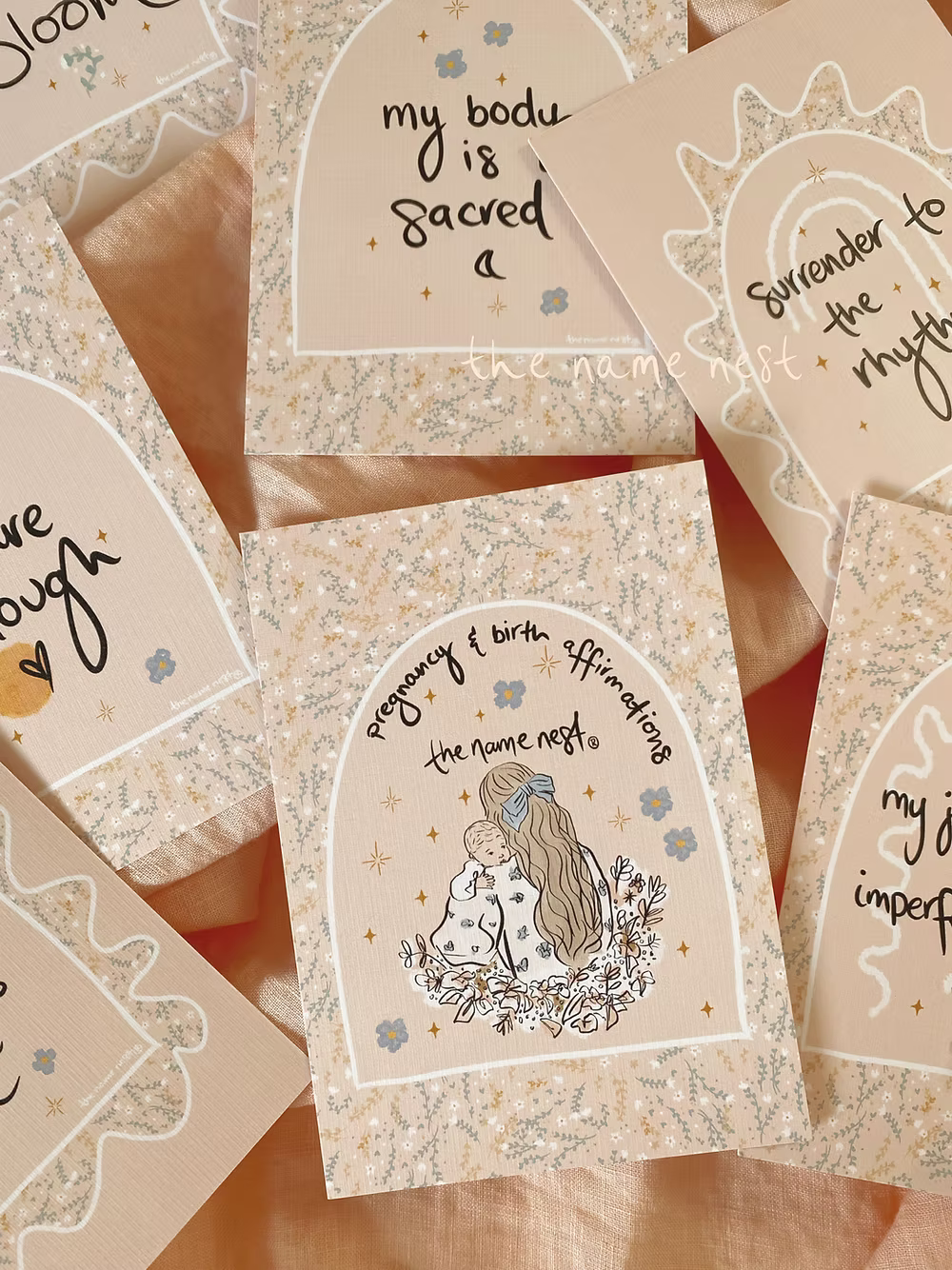 Pregnancy & Birth Affirmation Cards