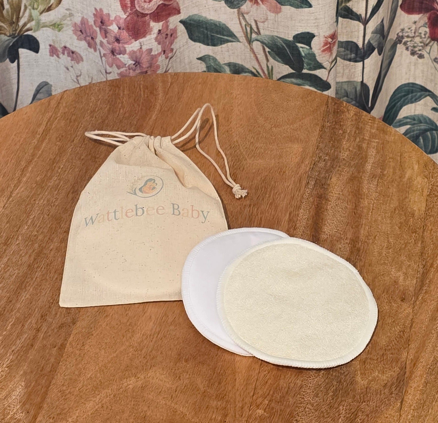 Reusable Breast Pads Nighttime  Classic White