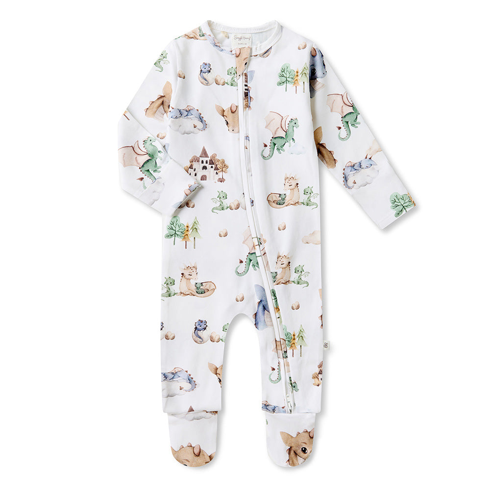 Snuggle Sleepsuit Zip Footie Preemie