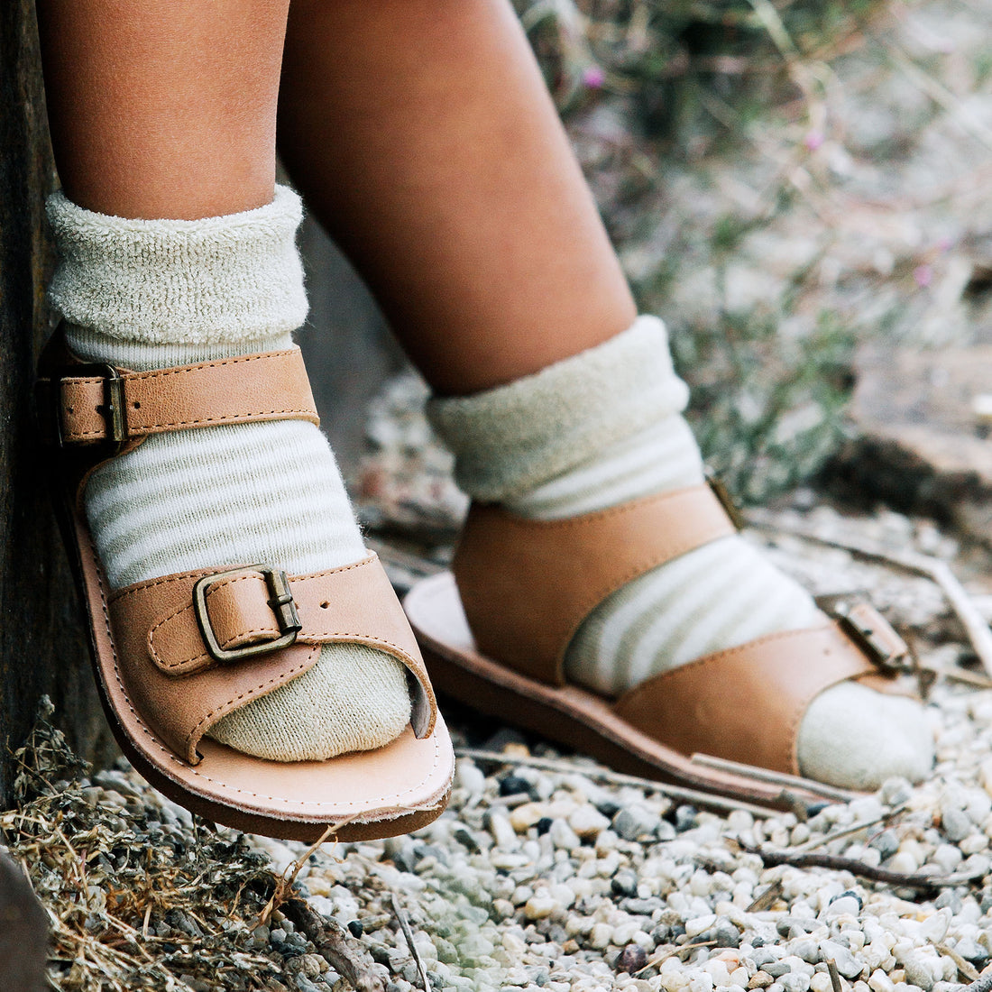 Organic Stripe Baby Socks (3-Pack)