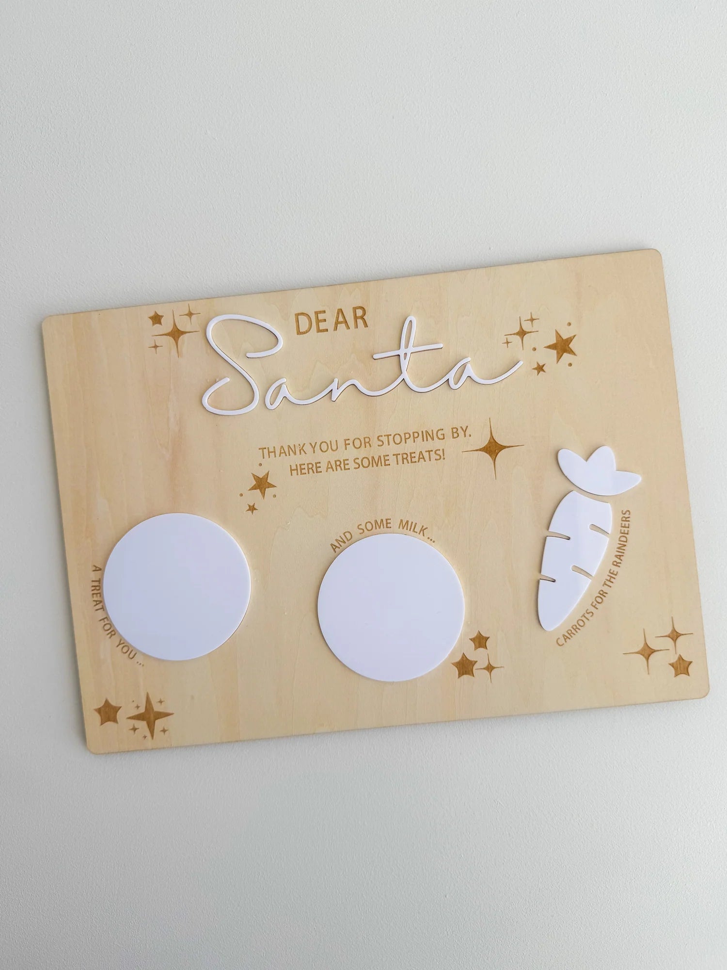 Dear Santa Treat Board