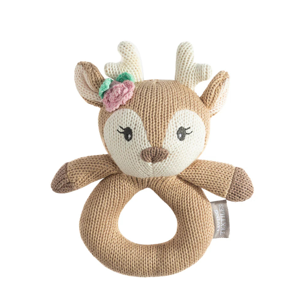Knitted Ring Rattle
