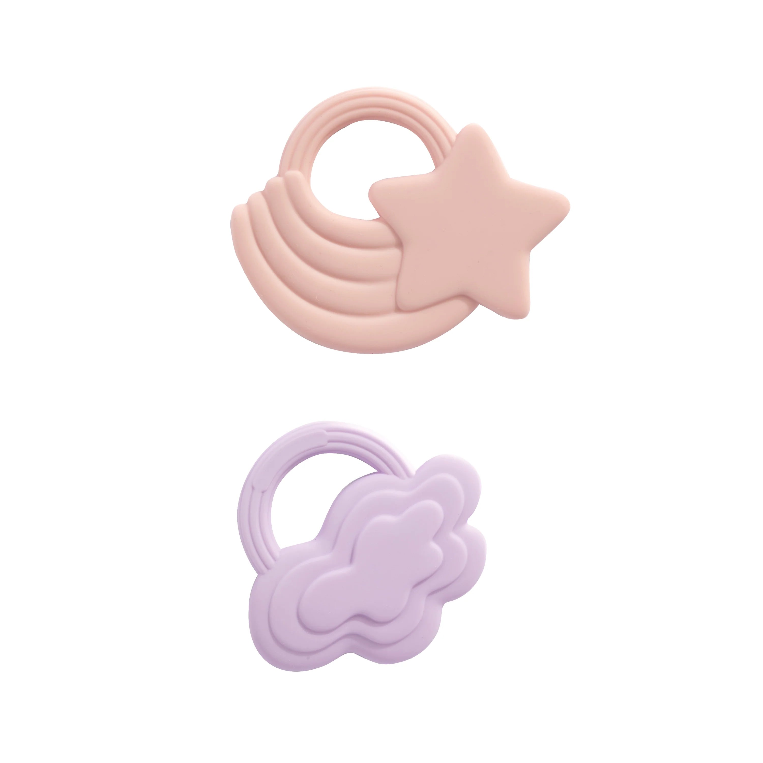 2 Pack Silicone Teethers
