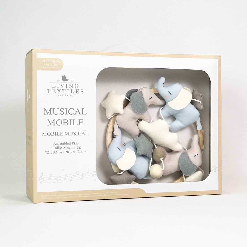 Musical Mobile - Elephant Playtime
