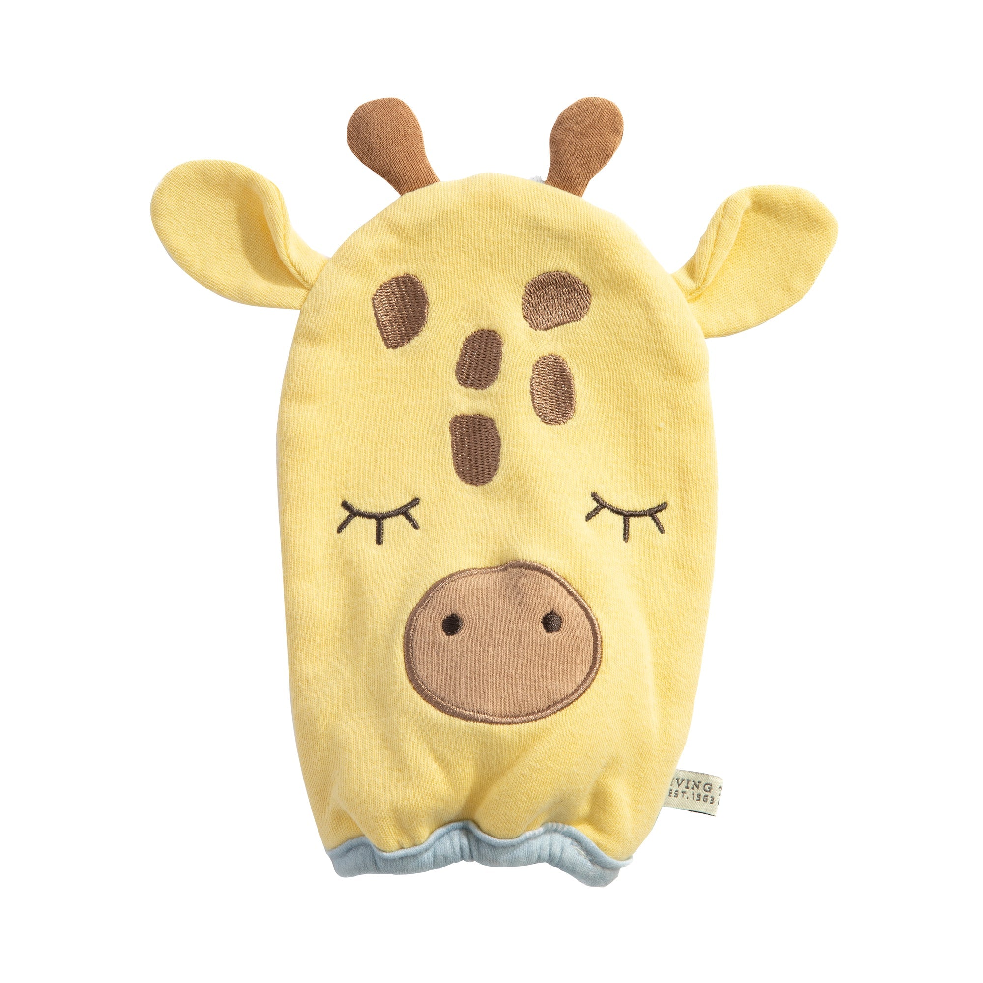 Organic Bath Mitt Safari/Giraffe