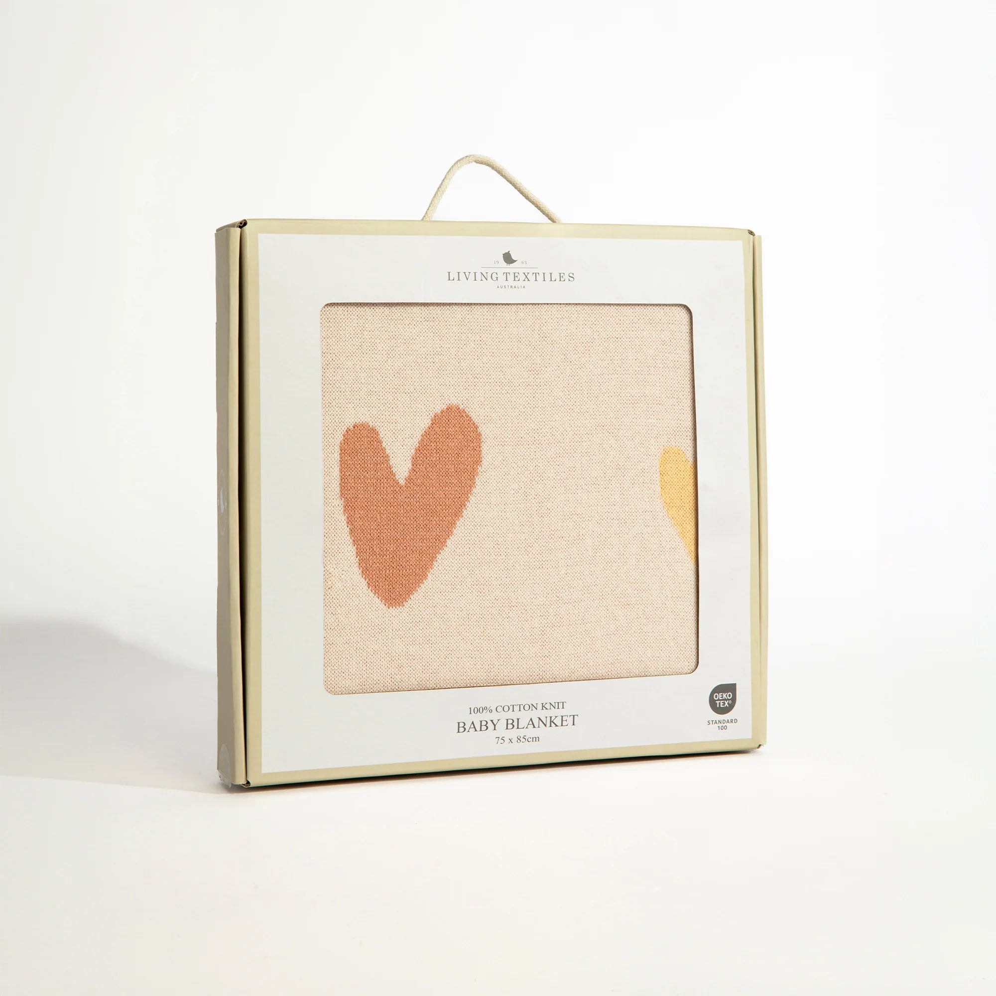 Cotton Knit Jacquard Blanket