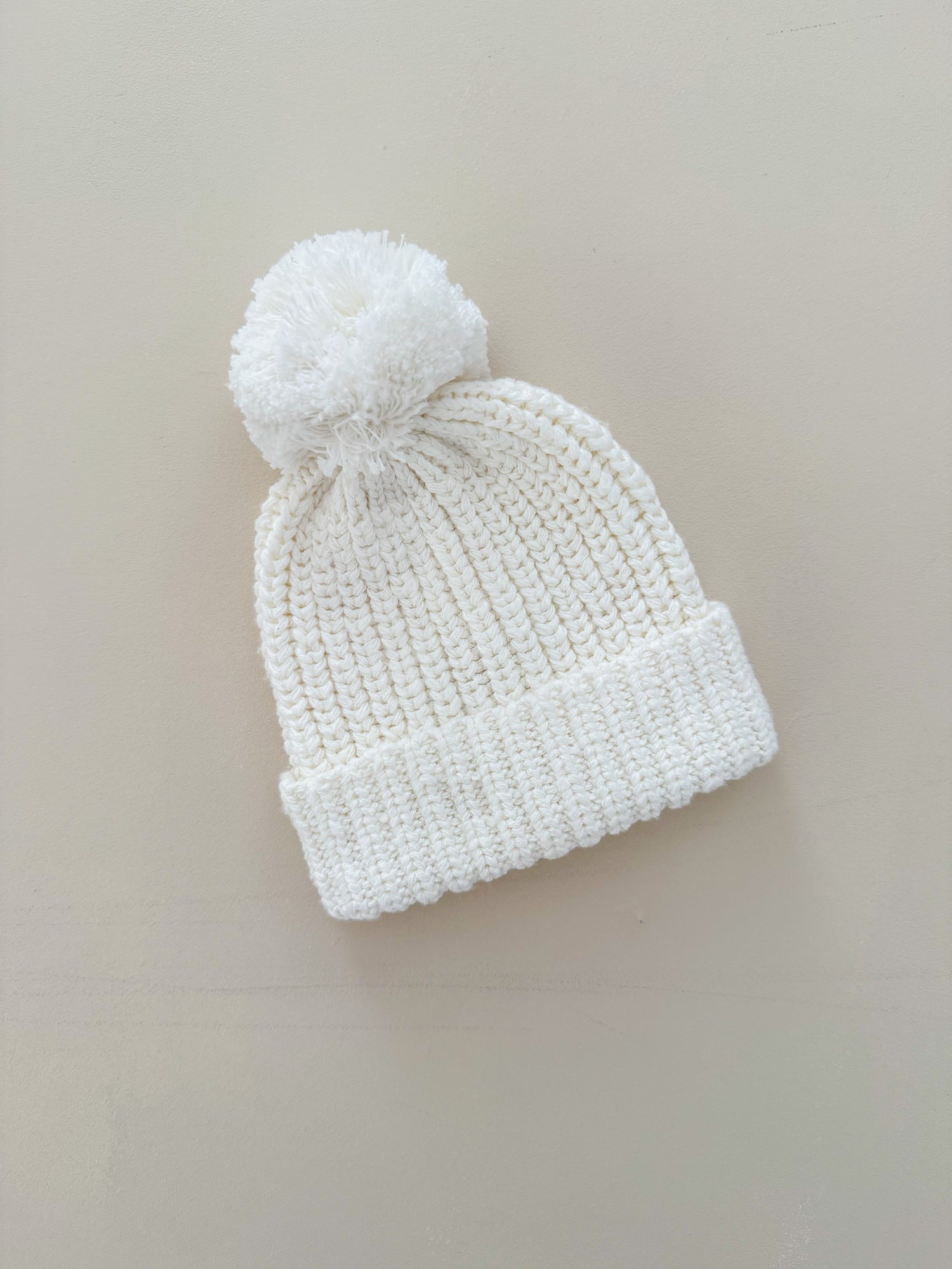 Chunky Textured Knit Beanie
