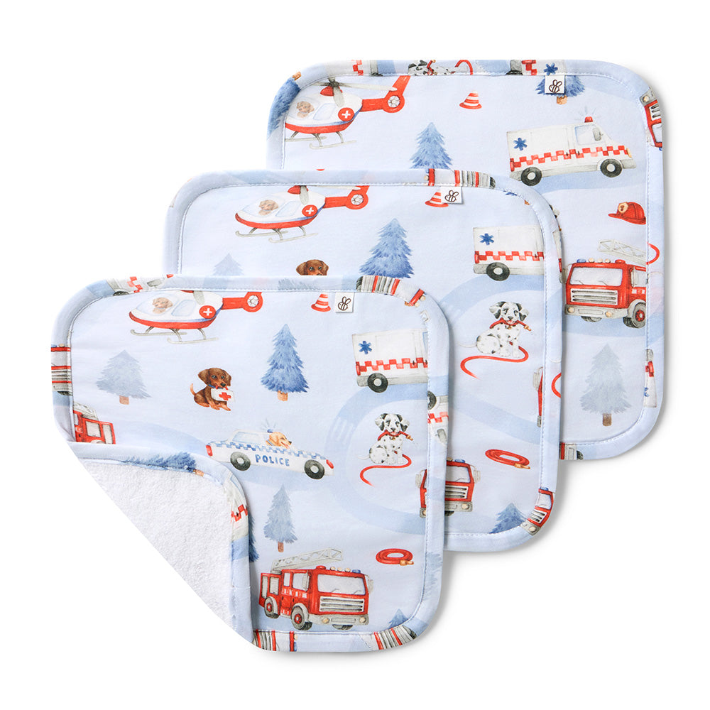 Snuggle Hunny Organic Wash Cloths 3 Pack