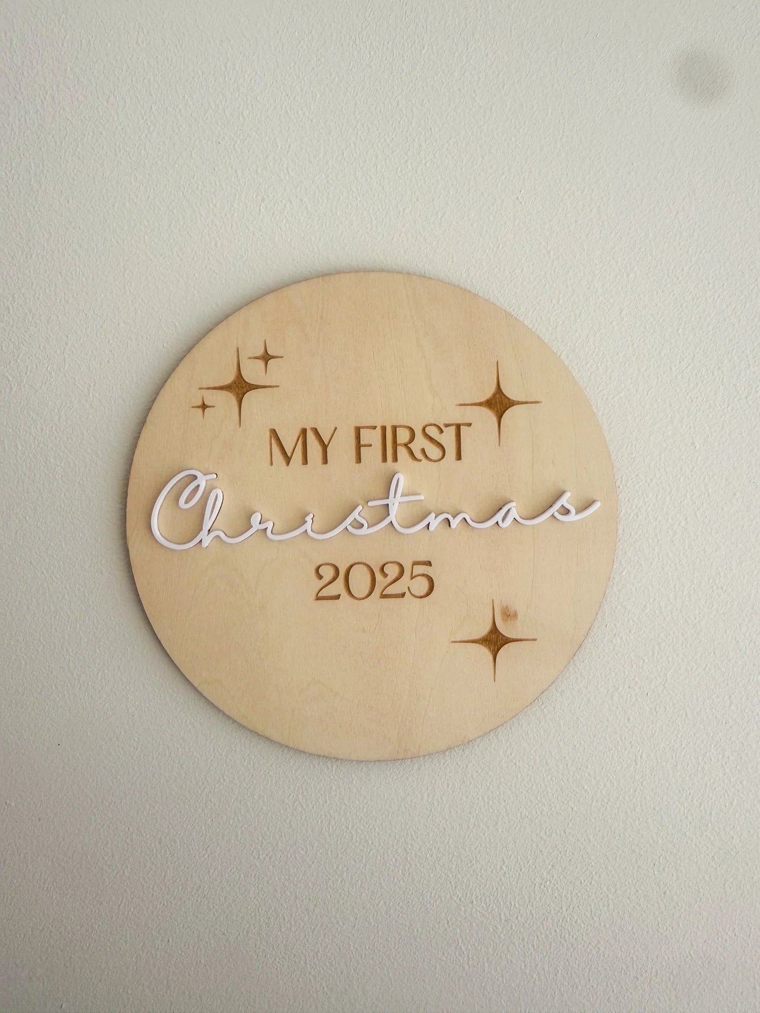 My First Christmas Plaque - save over 30%