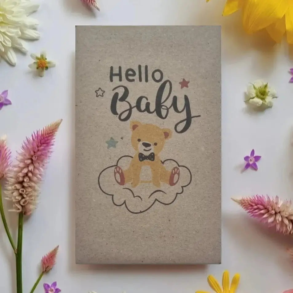 Hello Baby Bear Wildflower Seed