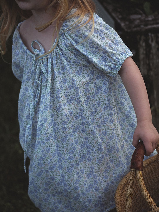 The Daughter Summer Mini Little Girls Dress || Primrose Floral Print