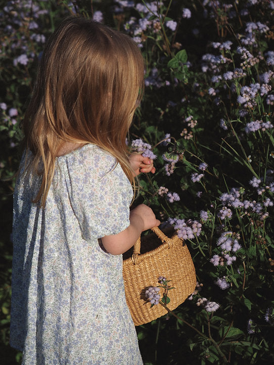 The Daughter Summer Mini Little Girls Dress || Primrose Floral Print