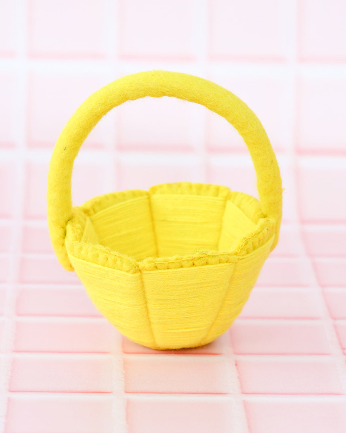 Petite Felt Easter Basket