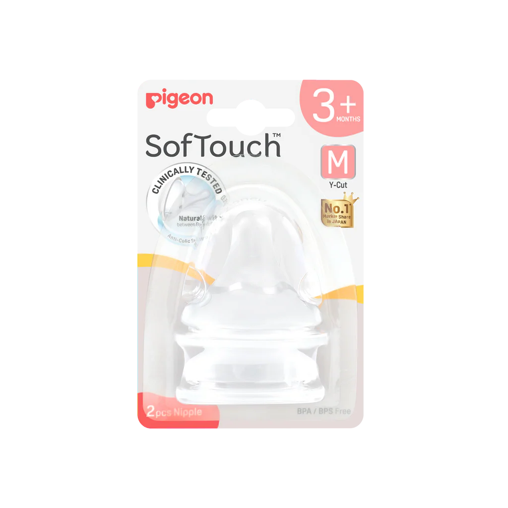 SOFTOUCH BPP PERISTALTIC PLUS TEAT SS 1PCS (3 month plus)