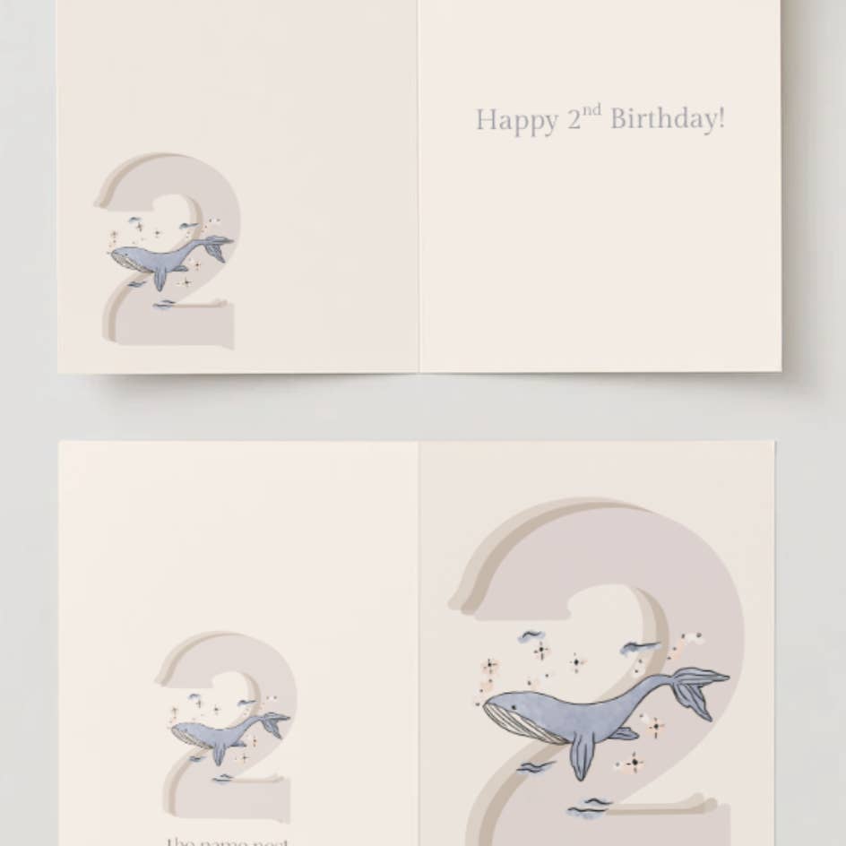 Name Nest Birthday Card