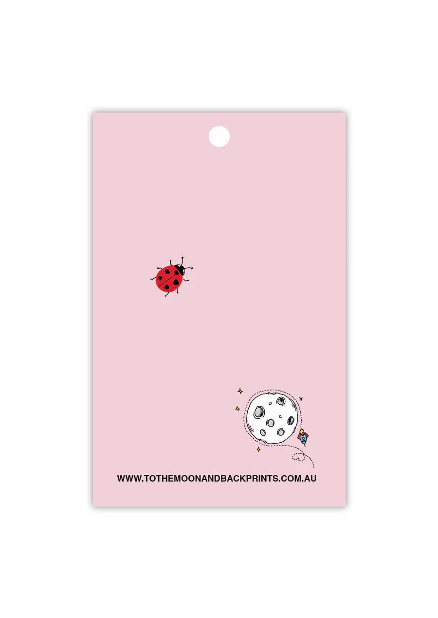 To The Moon and Back Prints Gift Tags