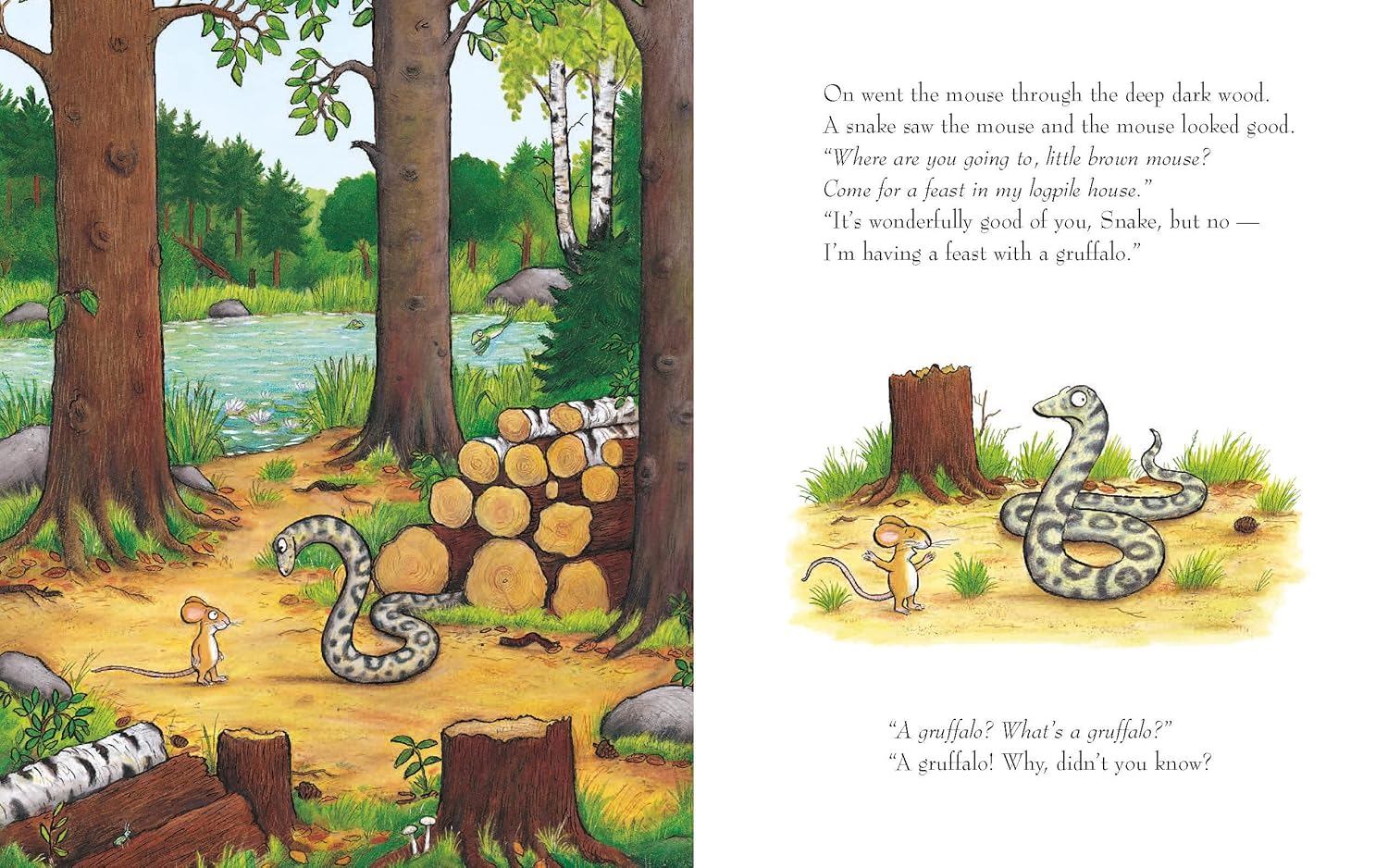 The Gruffalo Hardcover Book