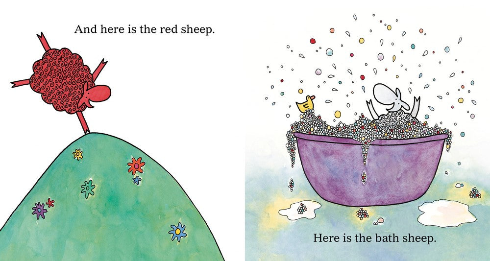 Where is the Green Sheep Board Book