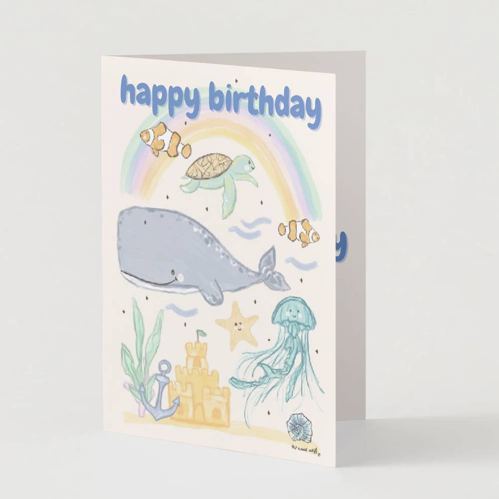 Name Nest Birthday Card