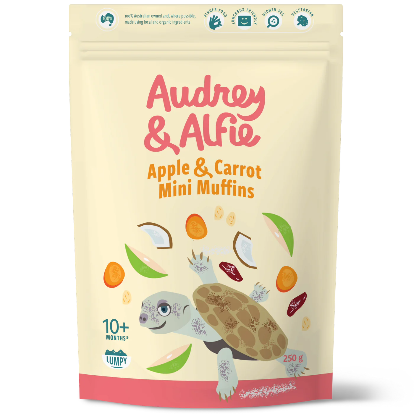 Apple & Carrot Mini Muffins