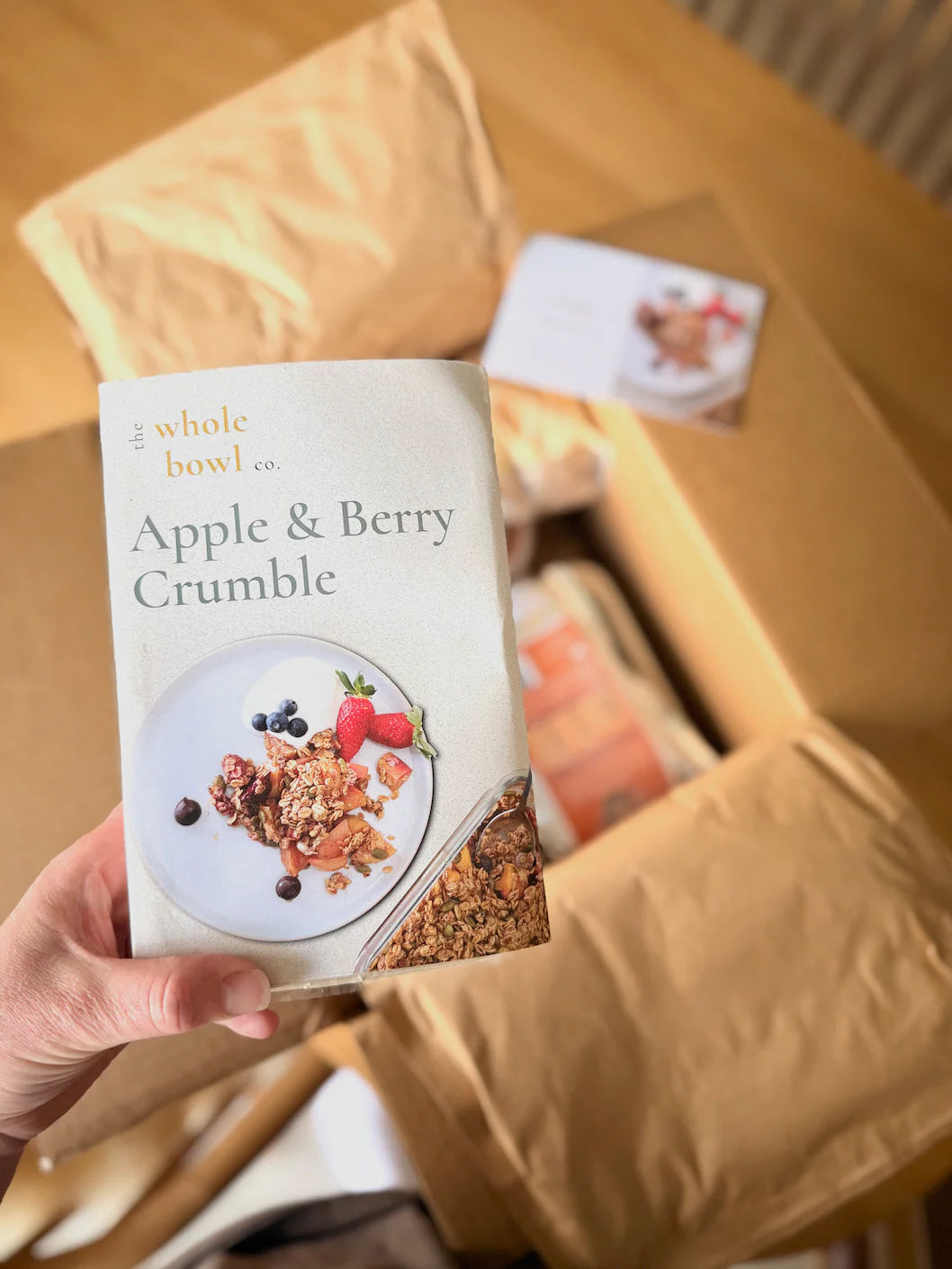 Apple and Berry Crumble (v, ve) 450g