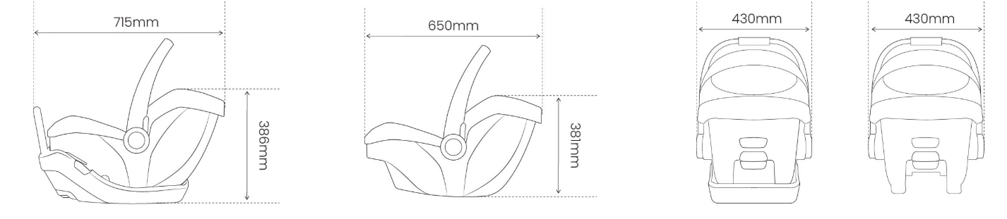 Britax B-Pod Low Birth Weight Baby Capsule