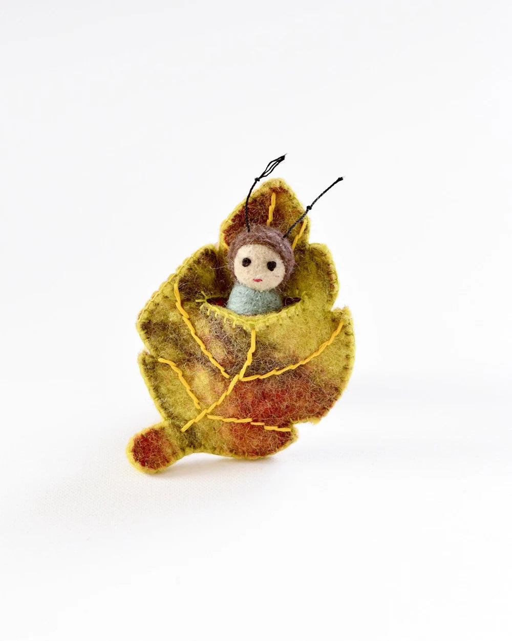 Handcrafted Felt Leaf Babies