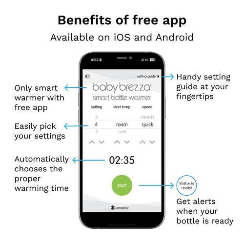 Safe + Smart Baby Bottle Warmer