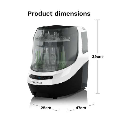 Baby Brezza Bottle Washer Pro – All-In-One Cleaner (Washes, Sterilizes & Dries)