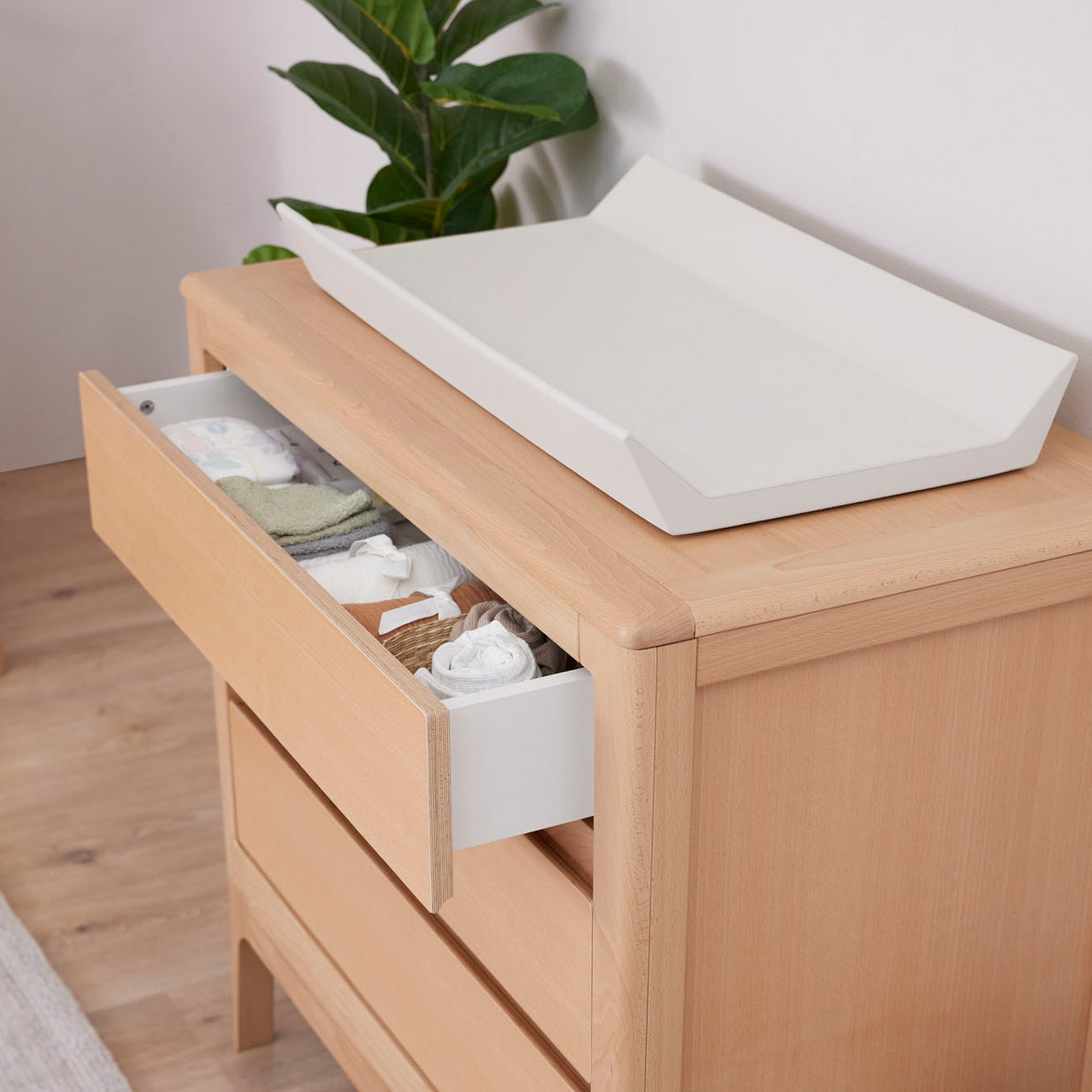 BabyRest Amara Chest 3 Drawer - Beech - available to order