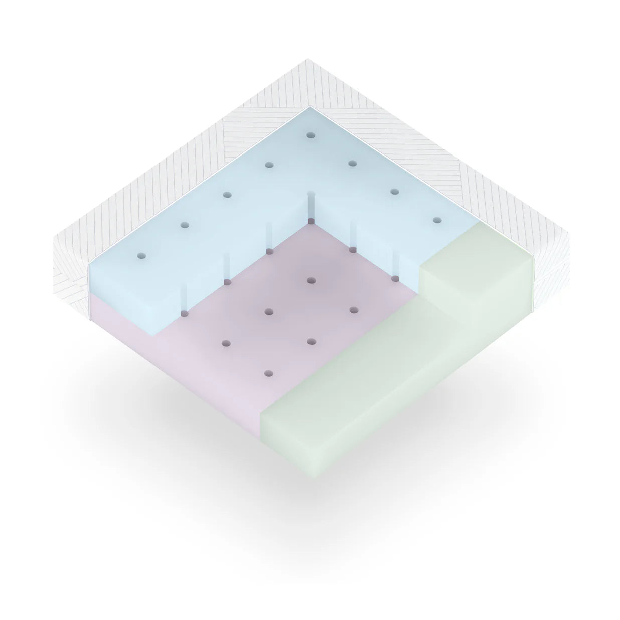 BabyRest DuoCore Cot Mattress