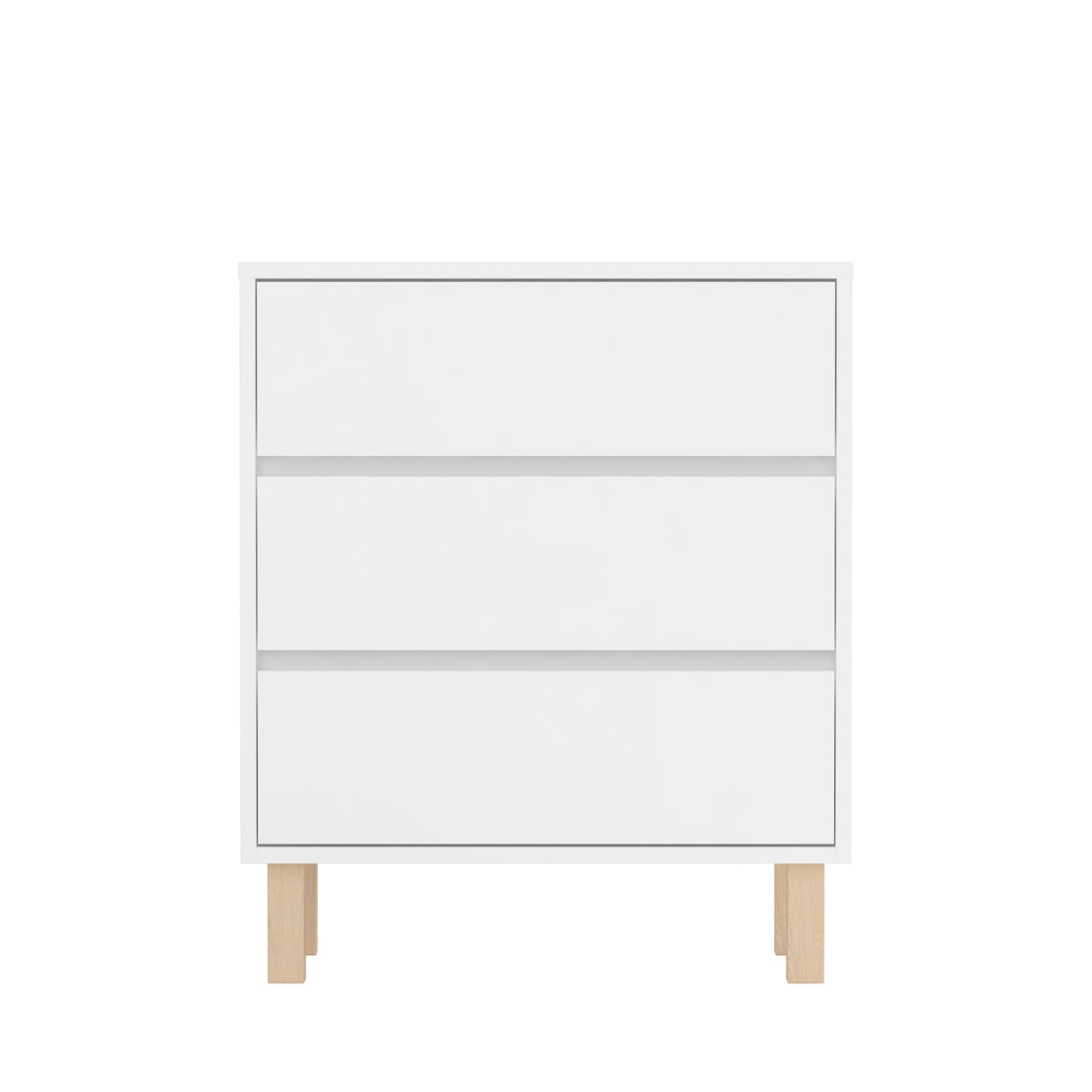 BabyRest Beaumont Chest 3 Drawer - White - available to order